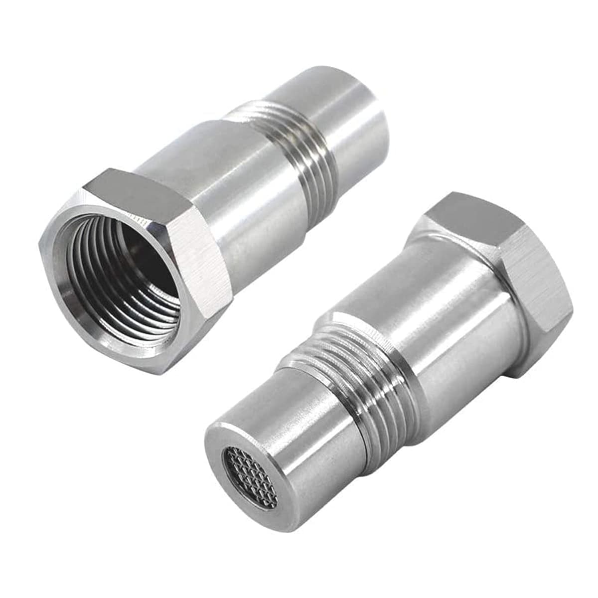 Adaptoare protecție senzor oxigen RUIZHI M18x1.5mm, 2 bucăți, prelungitor universal izolator pentru auto