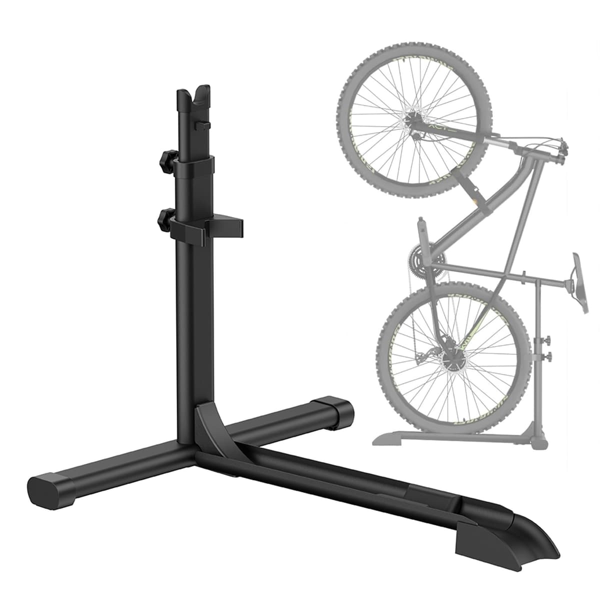 Suport bicicletă vertical Mimoke, stand liber pentru depozitare biciclete interior - garaje și locuințe