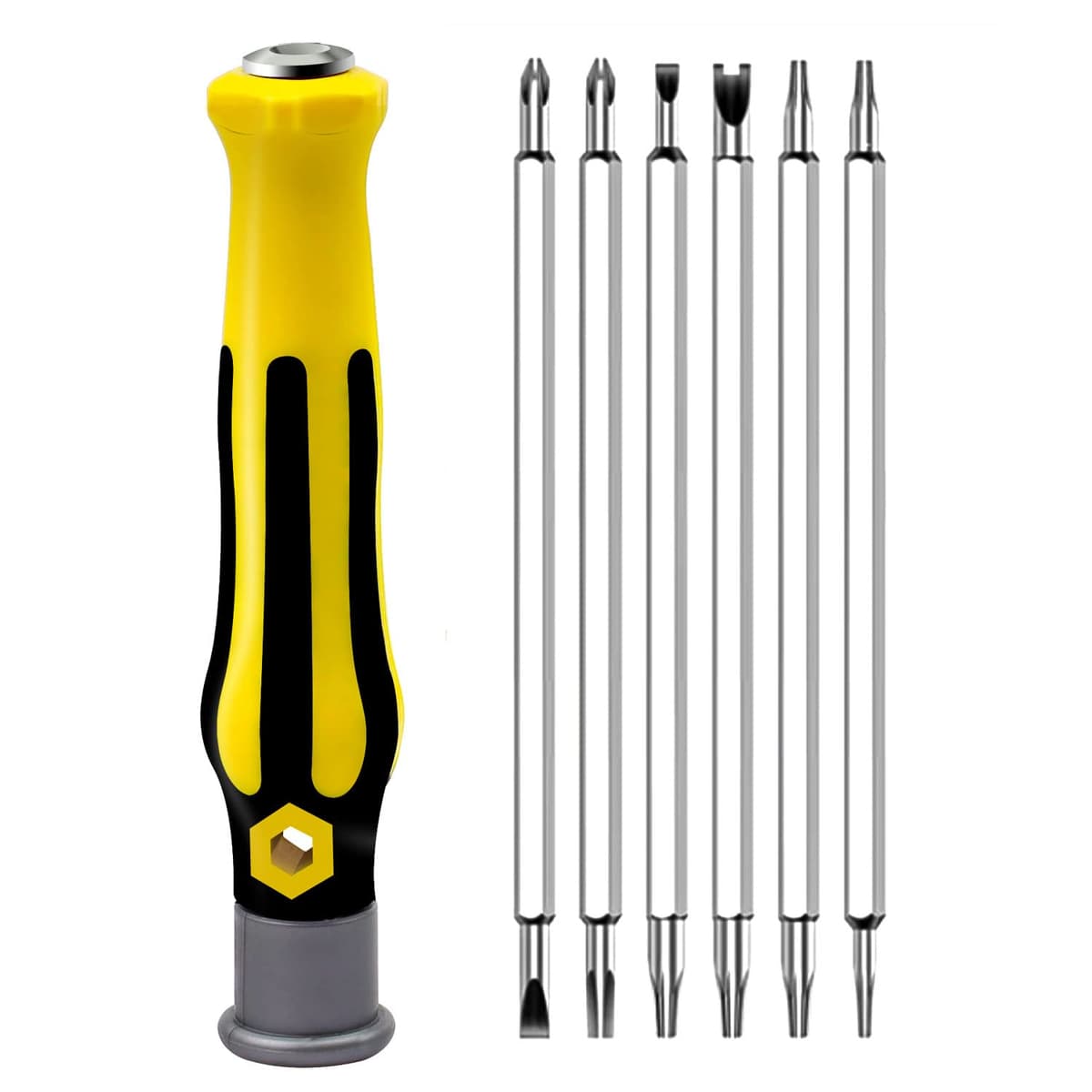 Set șurubelnițe MYLERCT 13-in-1, compact portabil multifuncțional pentru aparate electrice mici și medii