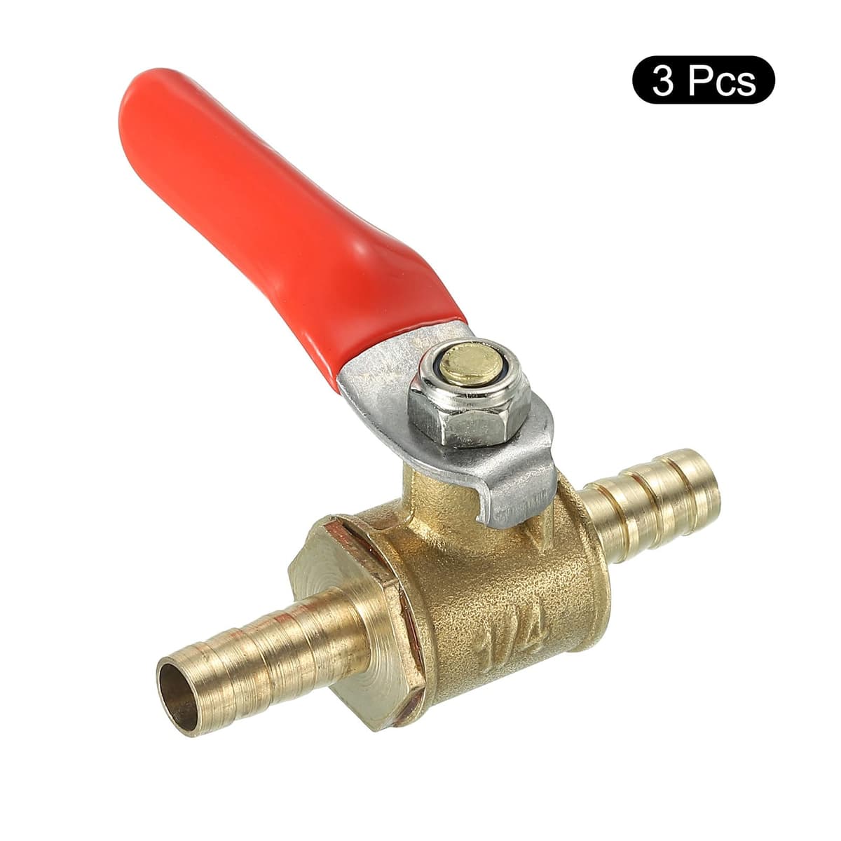 Robinet bilă mini QUARKZMAN 1/4" alamă ștecher furtun închidere rapidă apă