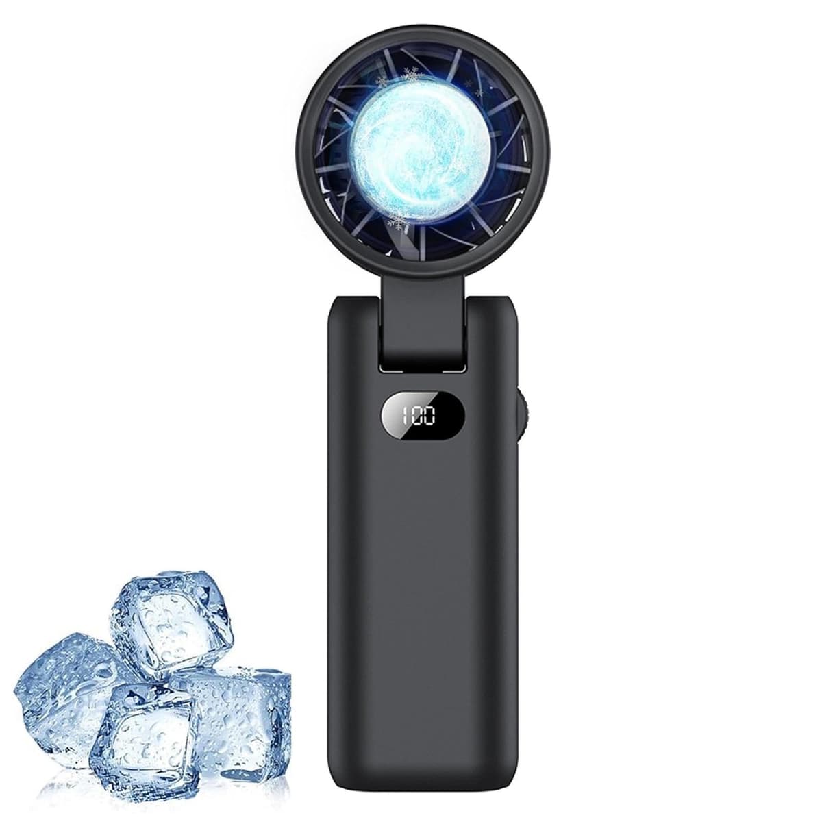Ventilator portabil Intckwan baterie 3600mAh reîncărcabil mini USB turbo călătorii