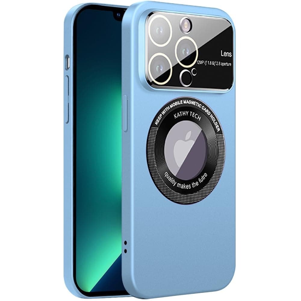 Husă Rdyi6ba8 iPhone 14 Plus mată verde wireless MagSafe margini ridicate
