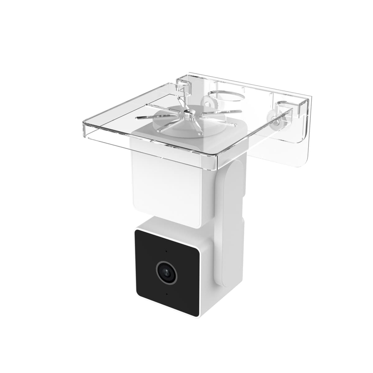 Set 2 suporturi acrilice universale Tyeyober fără găurire cameră perete decorațiuni