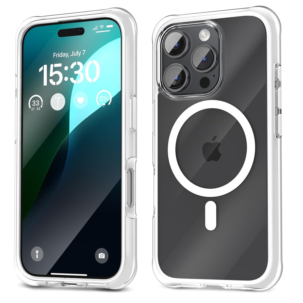Husă telefon pcgaga iPhone 16 6.1" verde, absorbție șocuri, protecție